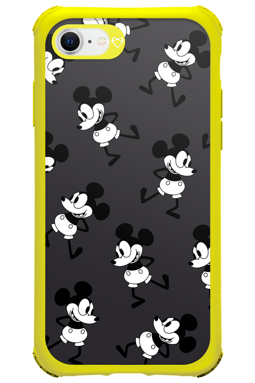 Iconic Mouse (antracite pattern) - Apple iPhone 7