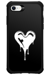 Heart Black - Apple iPhone 8