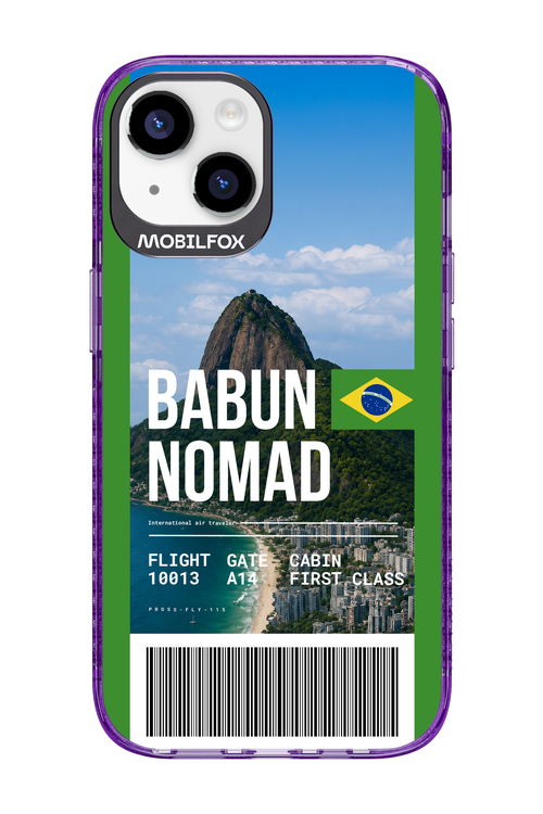 BABUN NOMAD (fly ticket) 2.0 - Apple iPhone 14