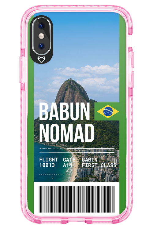 BABUN NOMAD (fly ticket) 2.0 - Apple iPhone XS
