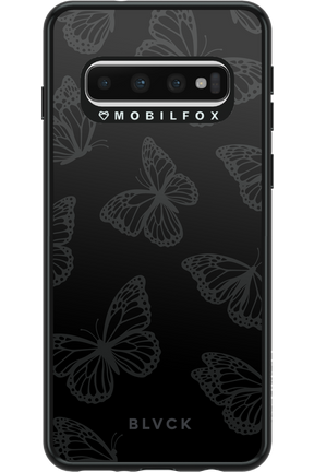 Black Butterflies - Samsung Galaxy S10