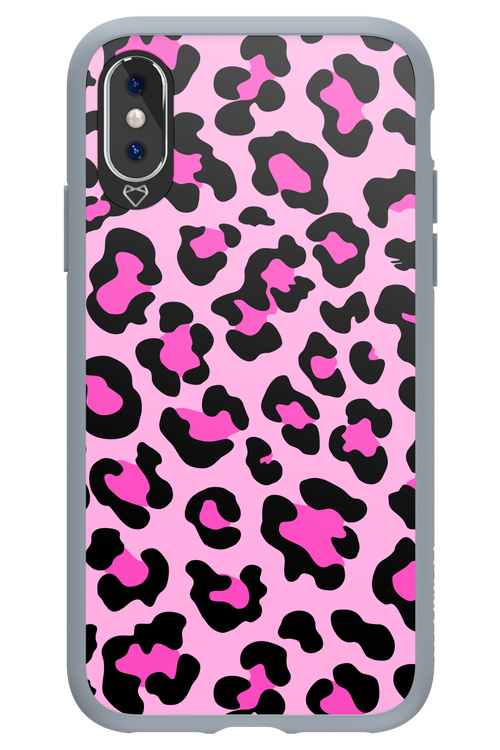 PINK LEOPARD - Apple iPhone X