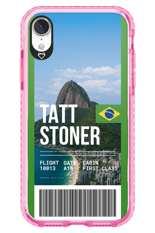 TATT STONER (fly ticket) 2.0 - Apple iPhone XR