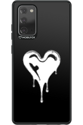 Heart Black - Samsung Galaxy Note 20