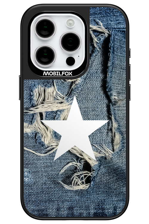 Star Denim Mirror - Apple iPhone 15 Pro