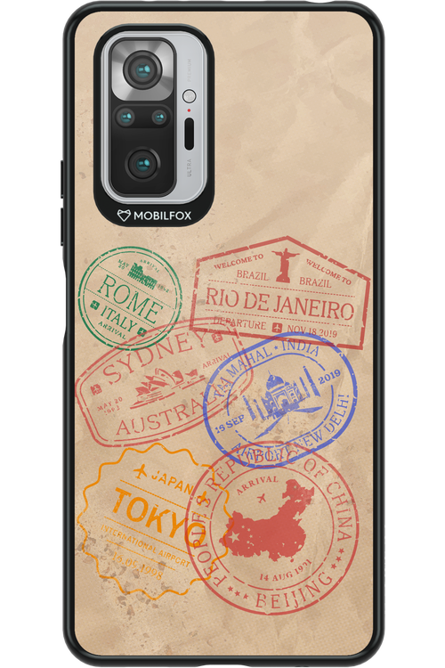 Travel Stamps 2.0 - Xiaomi Redmi Note 10S