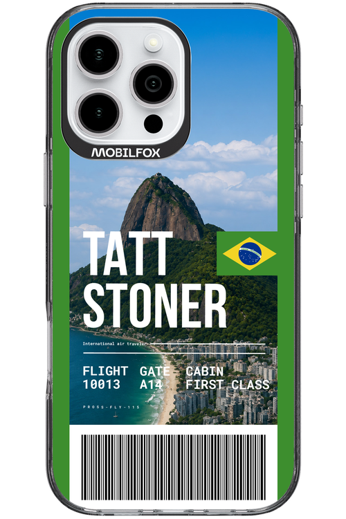 TATT STONER (fly ticket) 2.0 - Apple iPhone 16 Pro Max