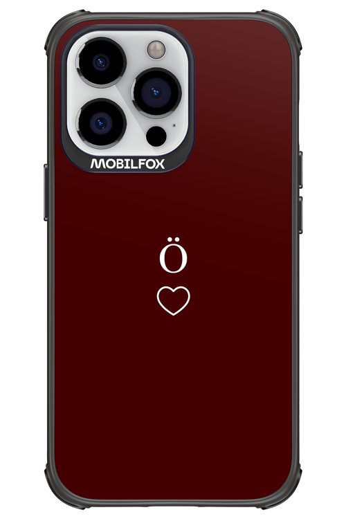 O Burgundia II 2.0 - Apple iPhone 13 Pro