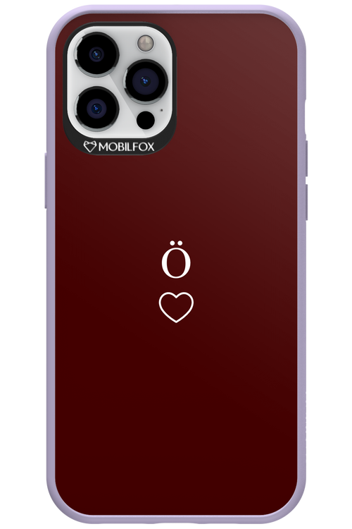 O Burgundia II 2.0 - Apple iPhone 12 Pro Max