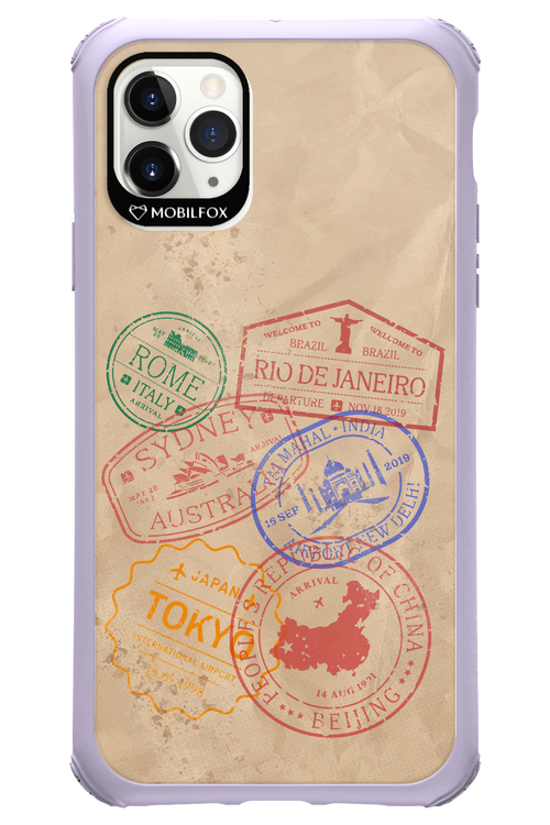 Travel Stamps 2.0 - Apple iPhone 11 Pro Max