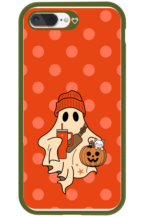 Ghost Girl (Orange) - Apple iPhone 8 Plus