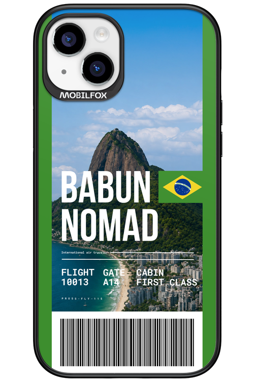 BABUN NOMAD (fly ticket) 2.0 - Apple iPhone 15 Plus