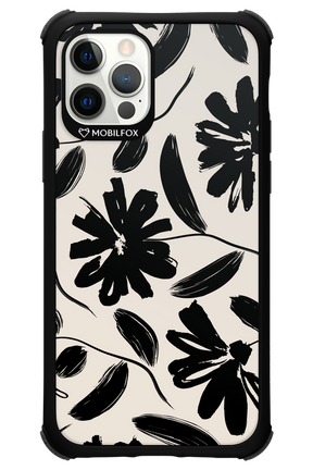 Monochrome Flowerss - Apple iPhone 12 Pro
