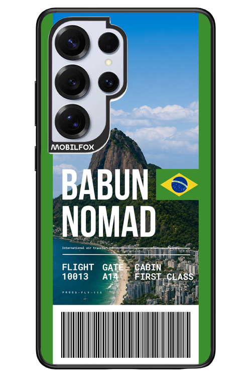 BABUN NOMAD (fly ticket) 2.0 - Samsung S25 Ultra