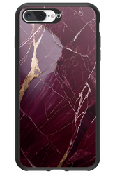 Burgundy Marble - Apple iPhone 7 Plus