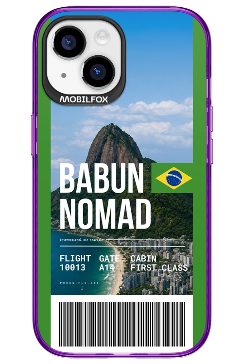 BABUN NOMAD (fly ticket) 2.0 - Apple iPhone 15