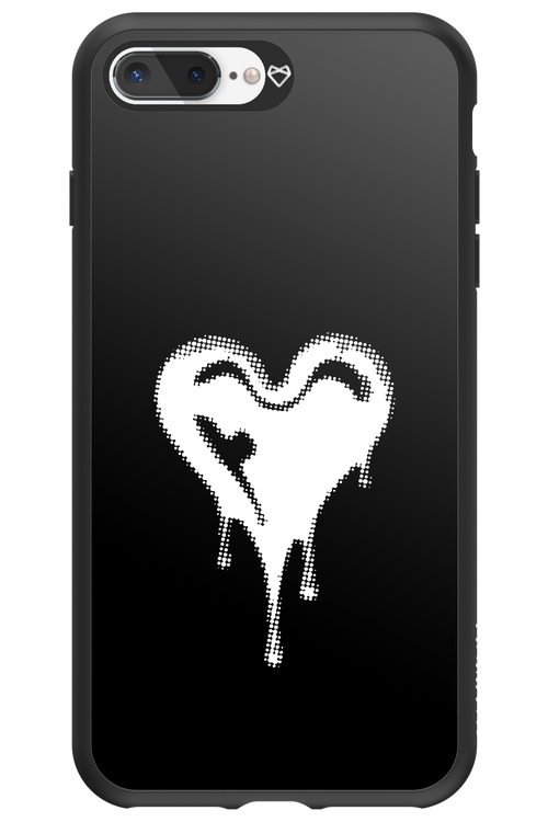 Heart Black - Apple iPhone 8 Plus