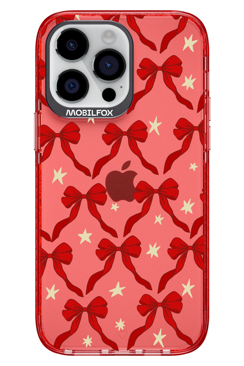 Bow & Stars (Transparent) - Apple iPhone 14 Pro Max