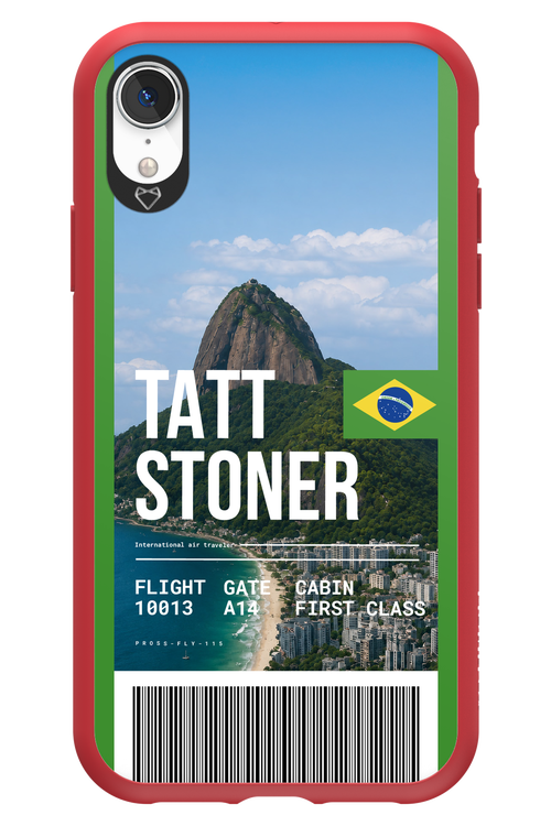 TATT STONER (fly ticket) 2.0 - Apple iPhone XR