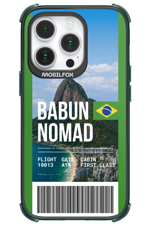 BABUN NOMAD (fly ticket) 2.0 - Apple iPhone 14 Pro