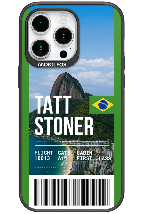 TATT STONER (fly ticket) 2.0 - Apple iPhone 15 Pro Max