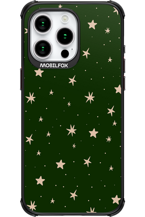 Forest Green Stars - Apple iPhone 15 Pro Max
