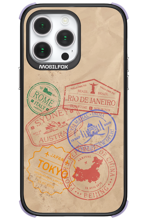 Travel Stamps 2.0 - Apple iPhone 14 Pro Max
