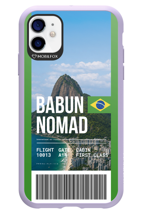 BABUN NOMAD (fly ticket) 2.0 - Apple iPhone 11
