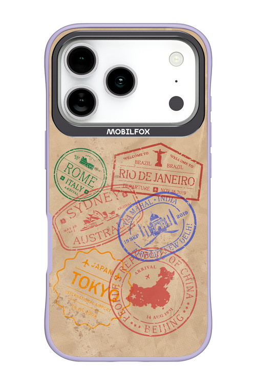 Travel Stamps 2.0 - Apple iPhone 17 Pro