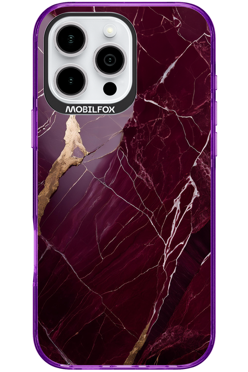 Burgundy Marble - Apple iPhone 16 Pro Max