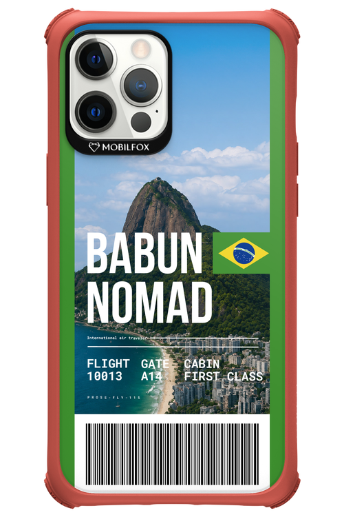 BABUN NOMAD (fly ticket) 2.0 - Apple iPhone 12 Pro Max