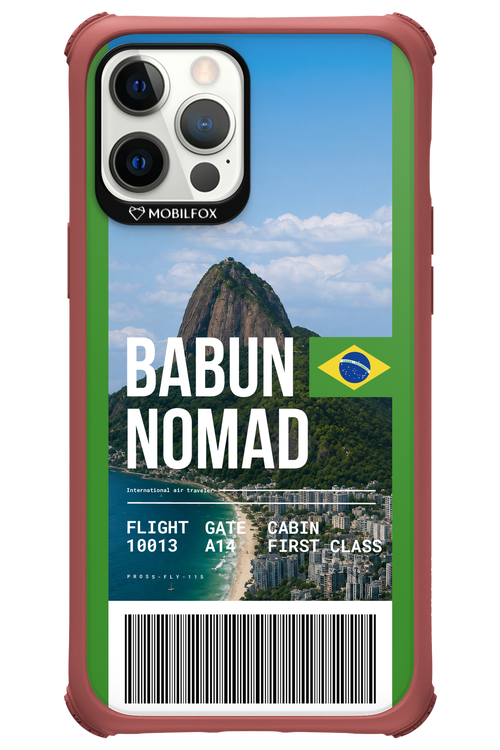 BABUN NOMAD (fly ticket) 2.0 - Apple iPhone 12 Pro Max