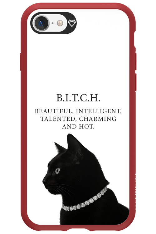 B. i. t. c. h. - Apple iPhone 7