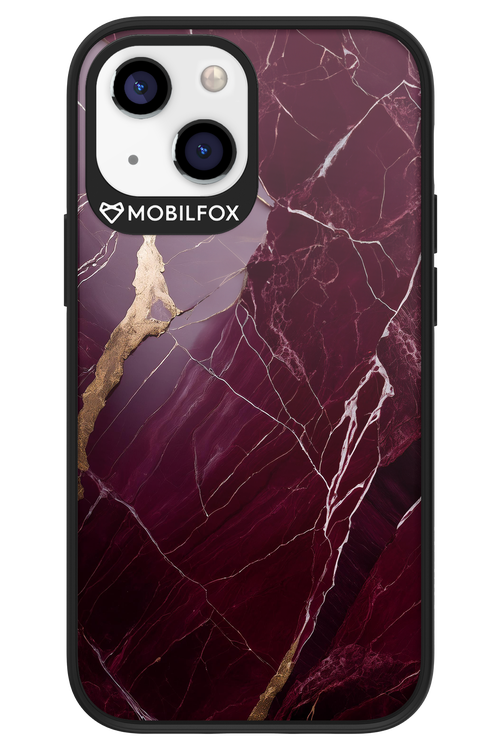 Burgundy Marble 2.0 - Apple iPhone 13 Mini