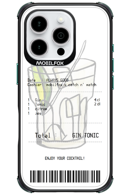 gin tonic - Apple iPhone 16 Pro