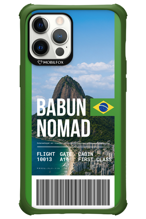 BABUN NOMAD (fly ticket) 2.0 - Apple iPhone 12 Pro Max