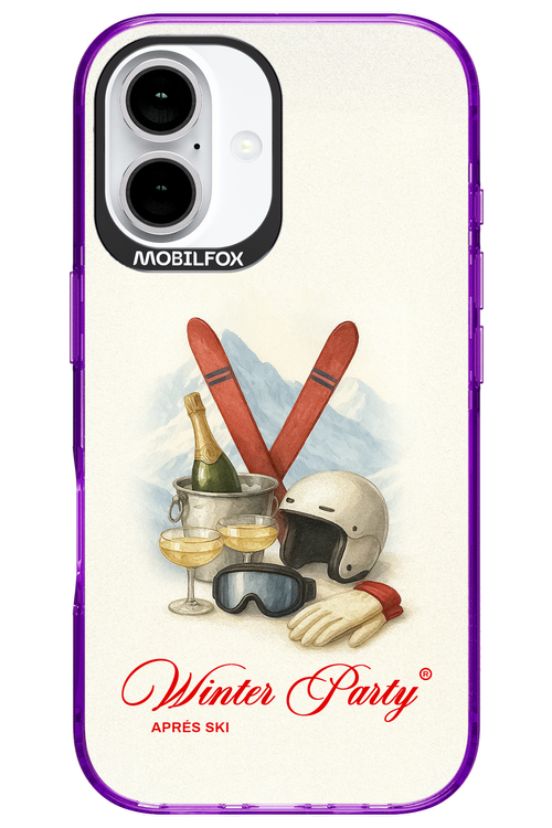 Winter Ski Party - Apple iPhone 16