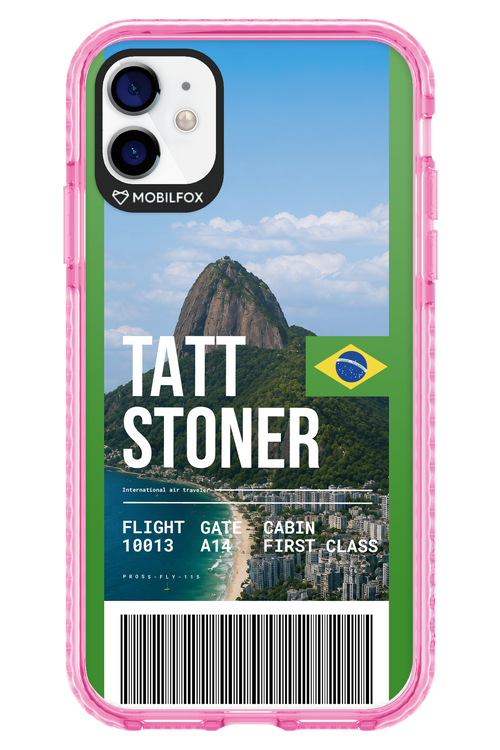 TATT STONER (fly ticket) 2.0 - Apple iPhone 11
