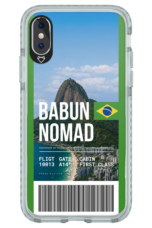 BABUN NOMAD (fly ticket) 2.0 - Apple iPhone X