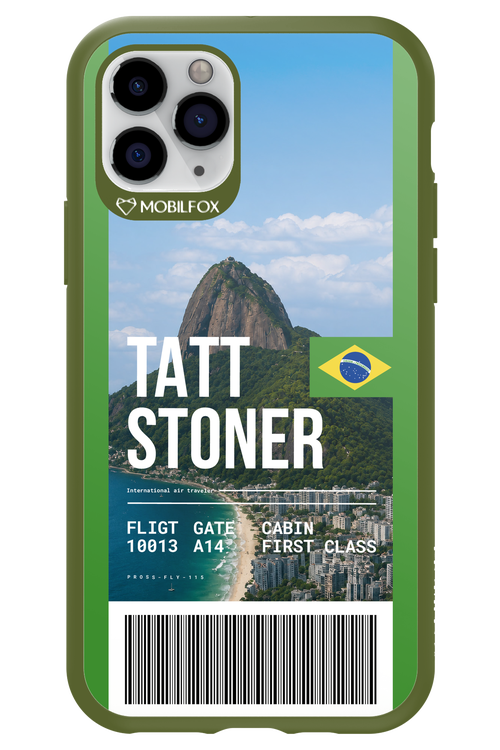 TATT STONER (fly ticket) 2.0 - Apple iPhone 11 Pro