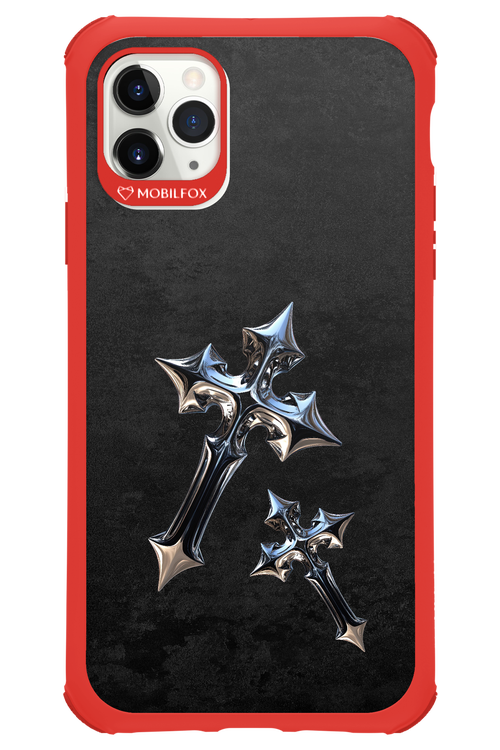 Chrome Crosses - Apple iPhone 11 Pro Max