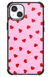 Sprinkle Heart Pink - Apple iPhone 14 Plus