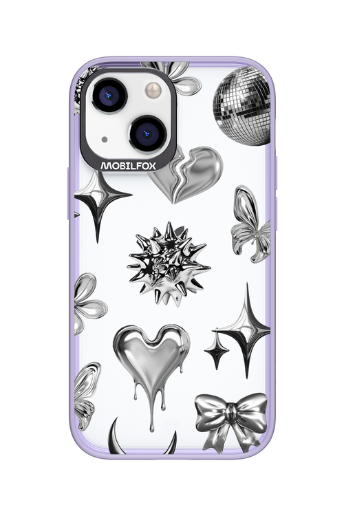 Silver Zone Transparent - Apple iPhone 13 Mini