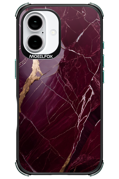 Burgundy Marble - Apple iPhone 16