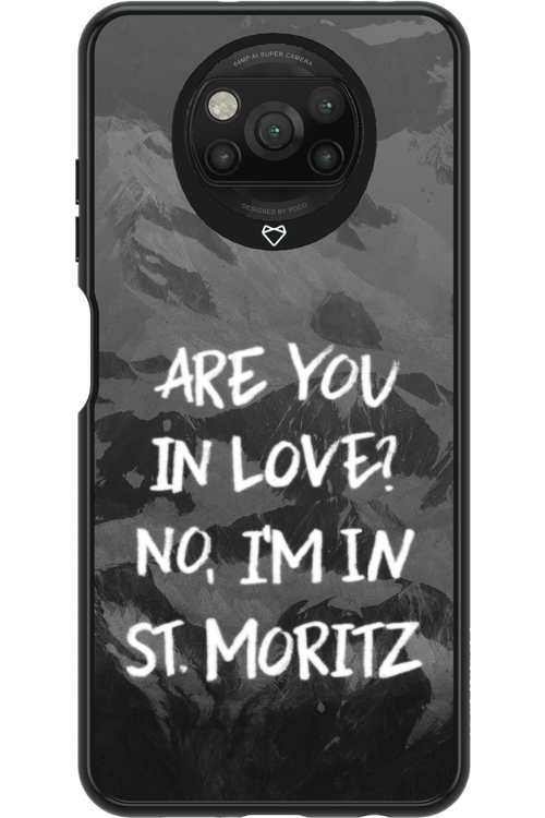 I'm in St. Moritz - Xiaomi Poco X3 NFC