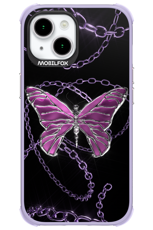 Butterfly Necklace - Apple iPhone 15