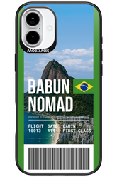 BABUN NOMAD (fly ticket) 2.0 - Apple iPhone 16 Plus
