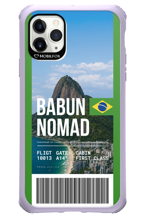 BABUN NOMAD (fly ticket) 2.0 - Apple iPhone 11 Pro Max
