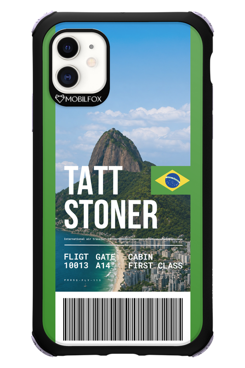 TATT STONER (fly ticket) 2.0 - Apple iPhone 11