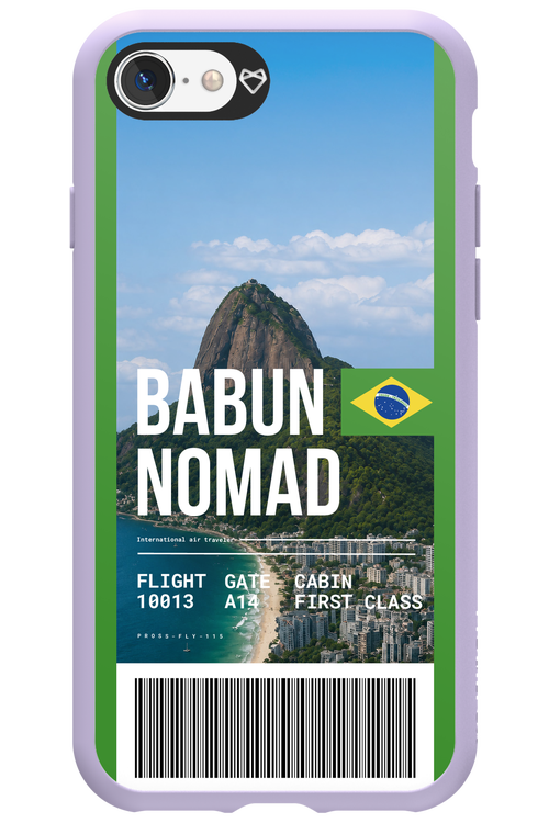 BABUN NOMAD (fly ticket) 2.0 - Apple iPhone 8